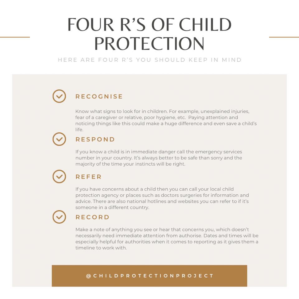 F O U R R’s •... - Child Protection Project Official | Facebook