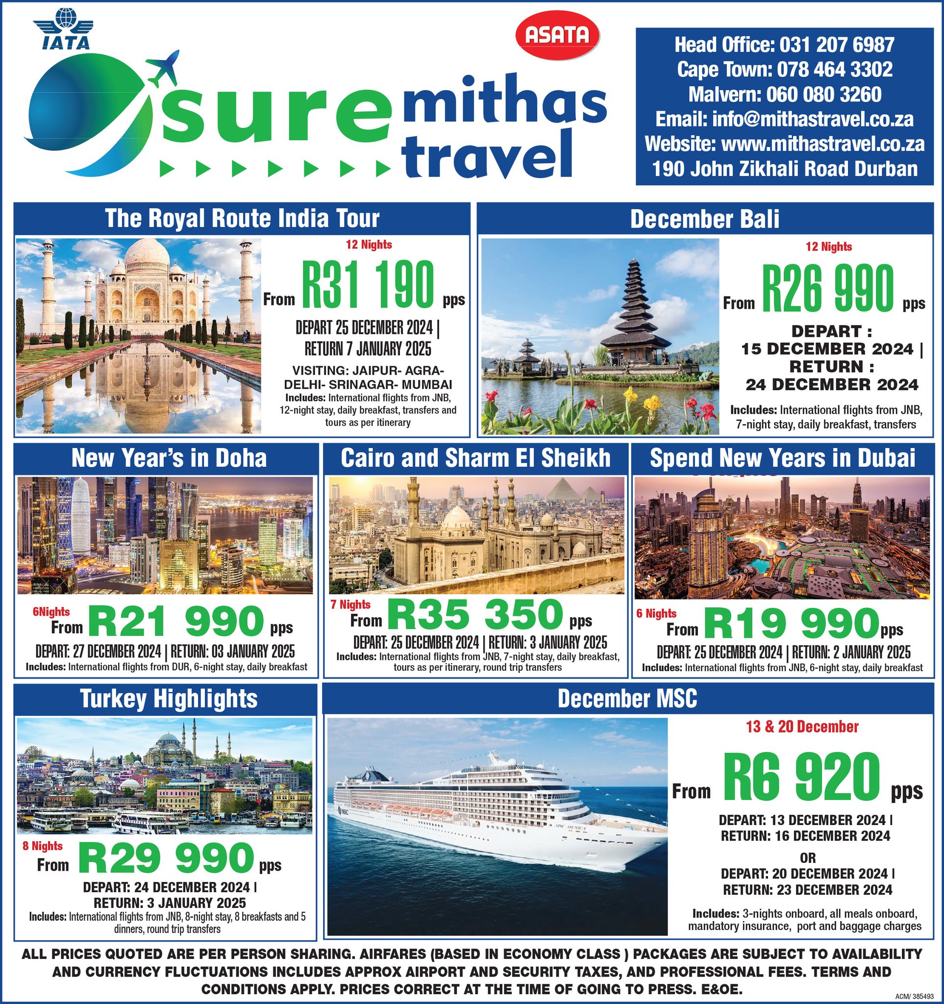 POST - Sure Mithas Travel where we believe that travel is more than ...