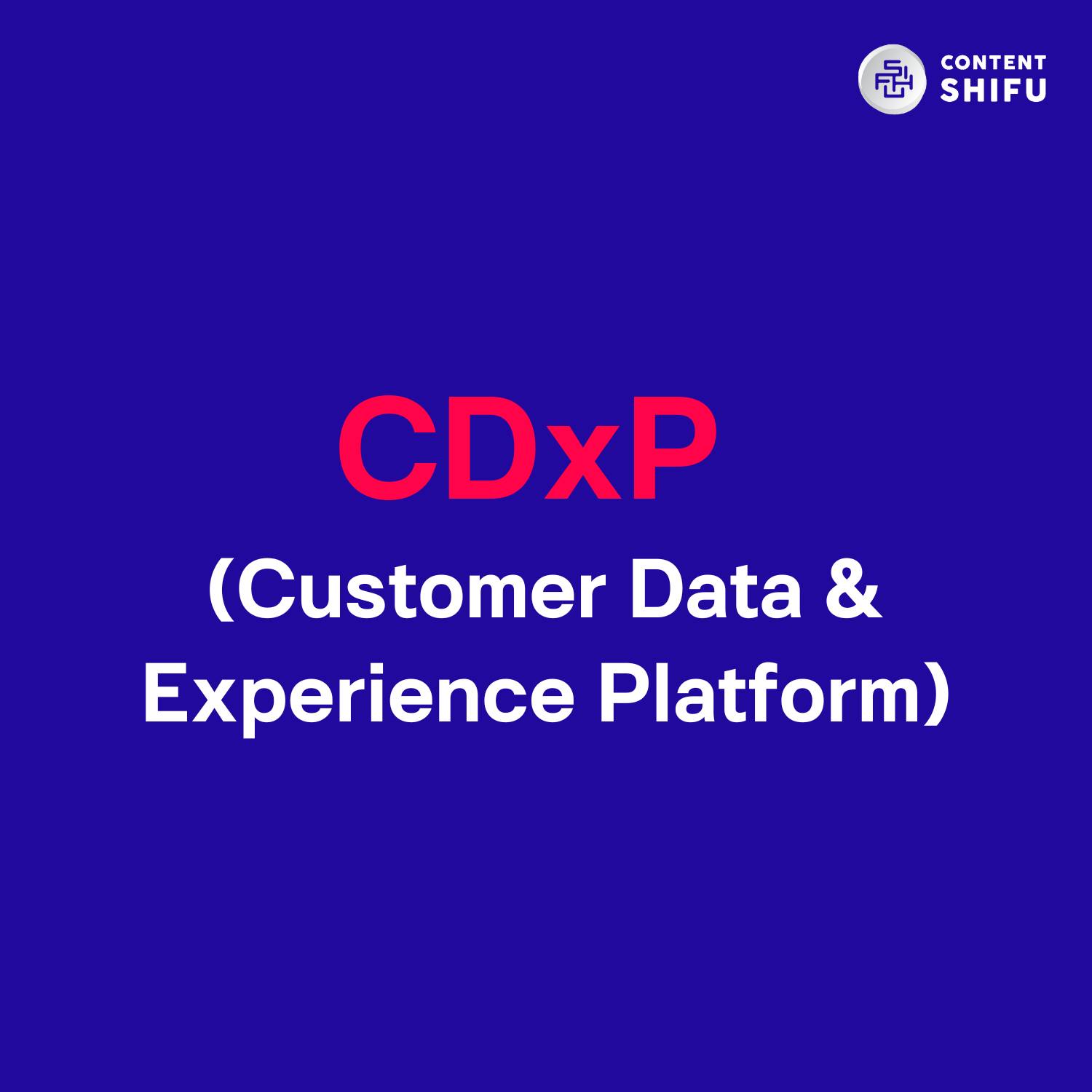 Content - 3. CDxP หรือ Customer Data & Experience Platform บริษัทที่ ...