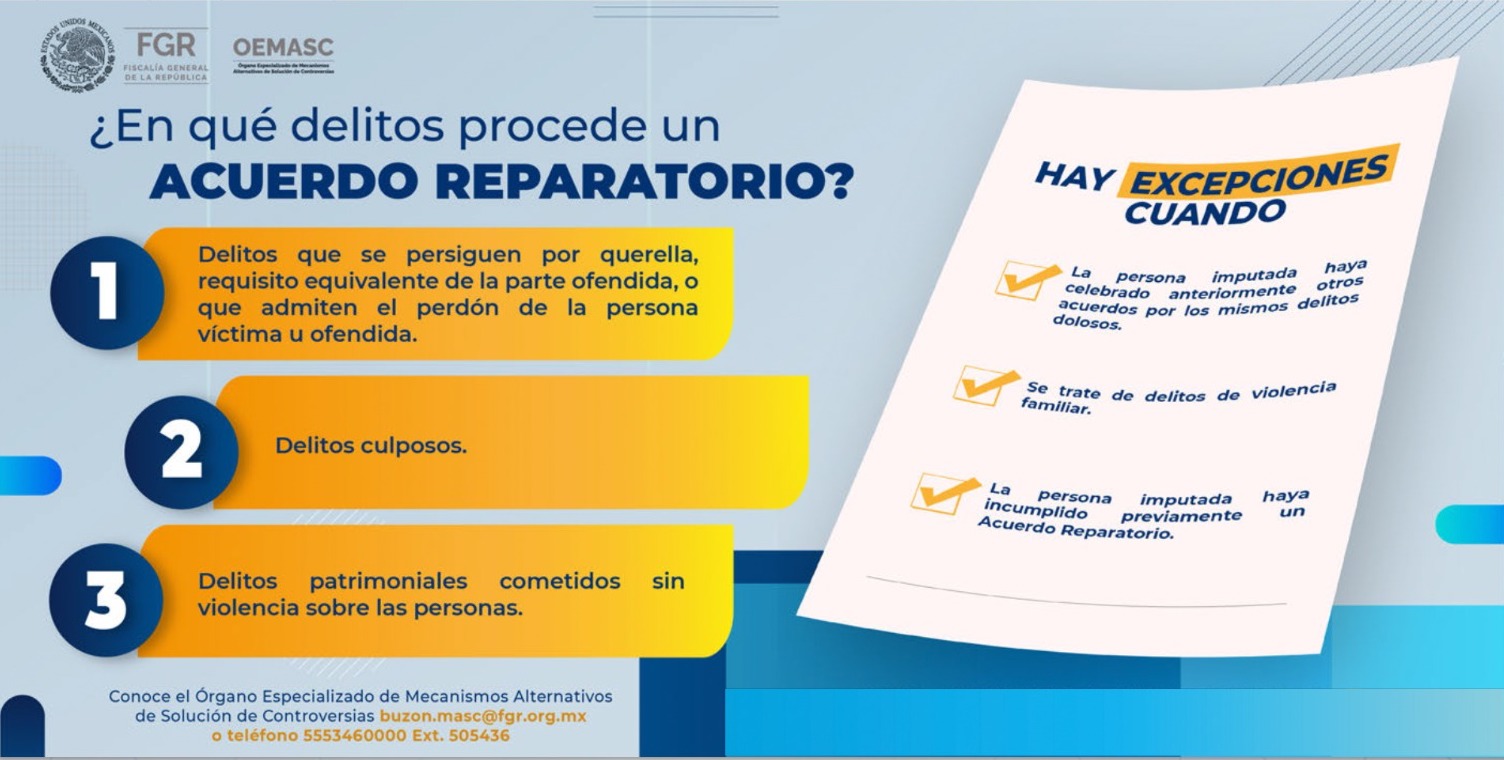 Fiscalía - Conoce los tipos de delitos en los que procede un Acuerdo ...