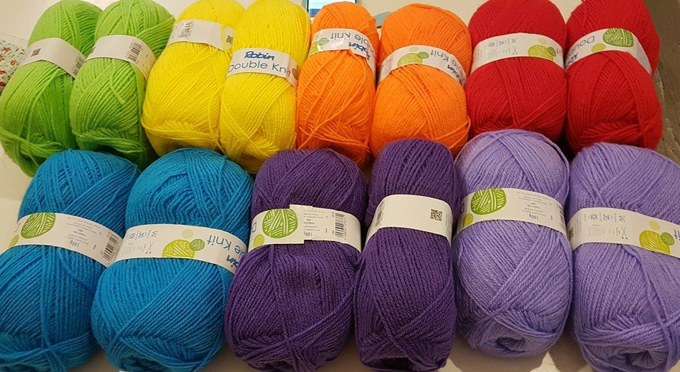 Mos Fabrics - Few of the fab colours in the Robin double... | Facebook