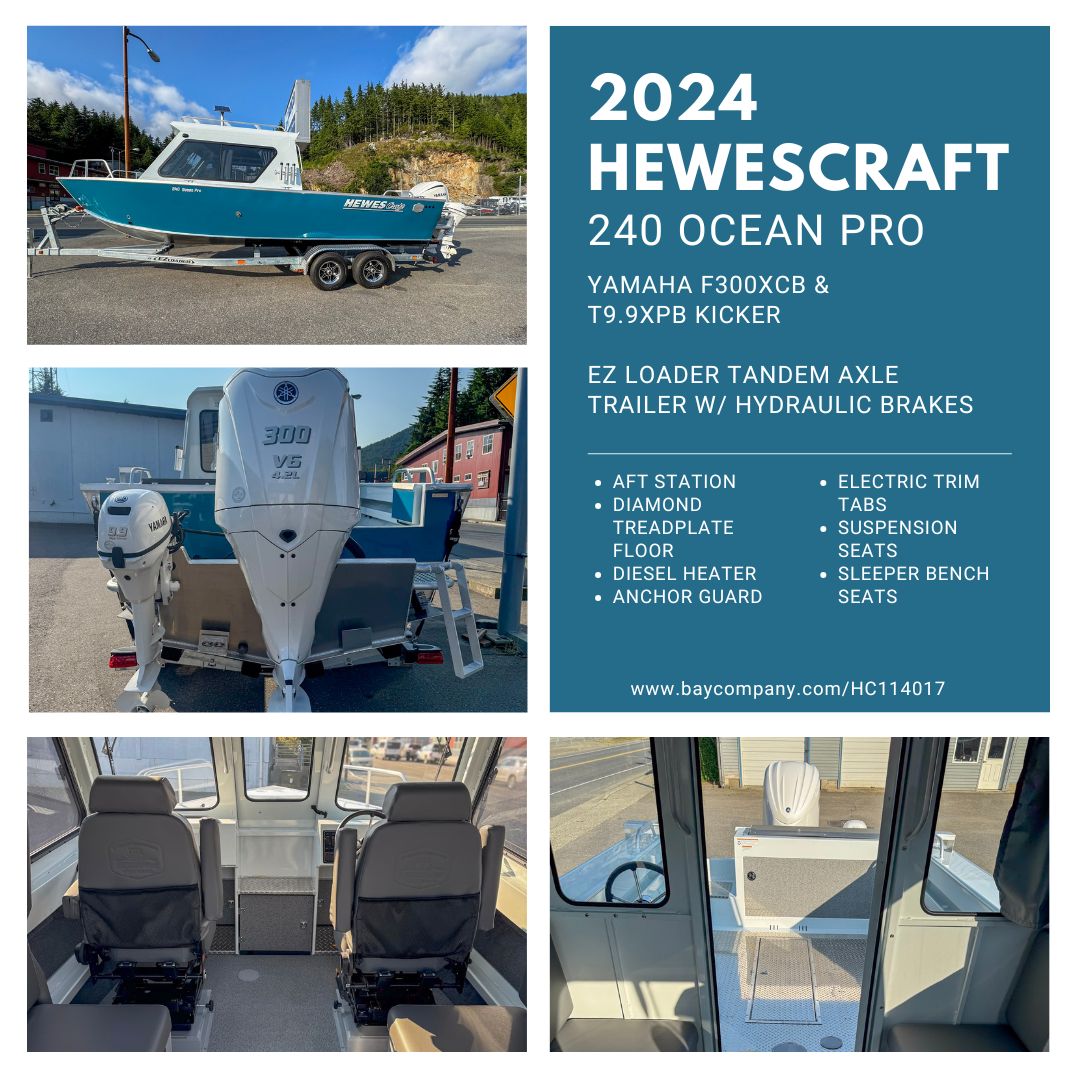 The Bay Company - 2024 Hewescraft 240 Ocean Pro Package details ...