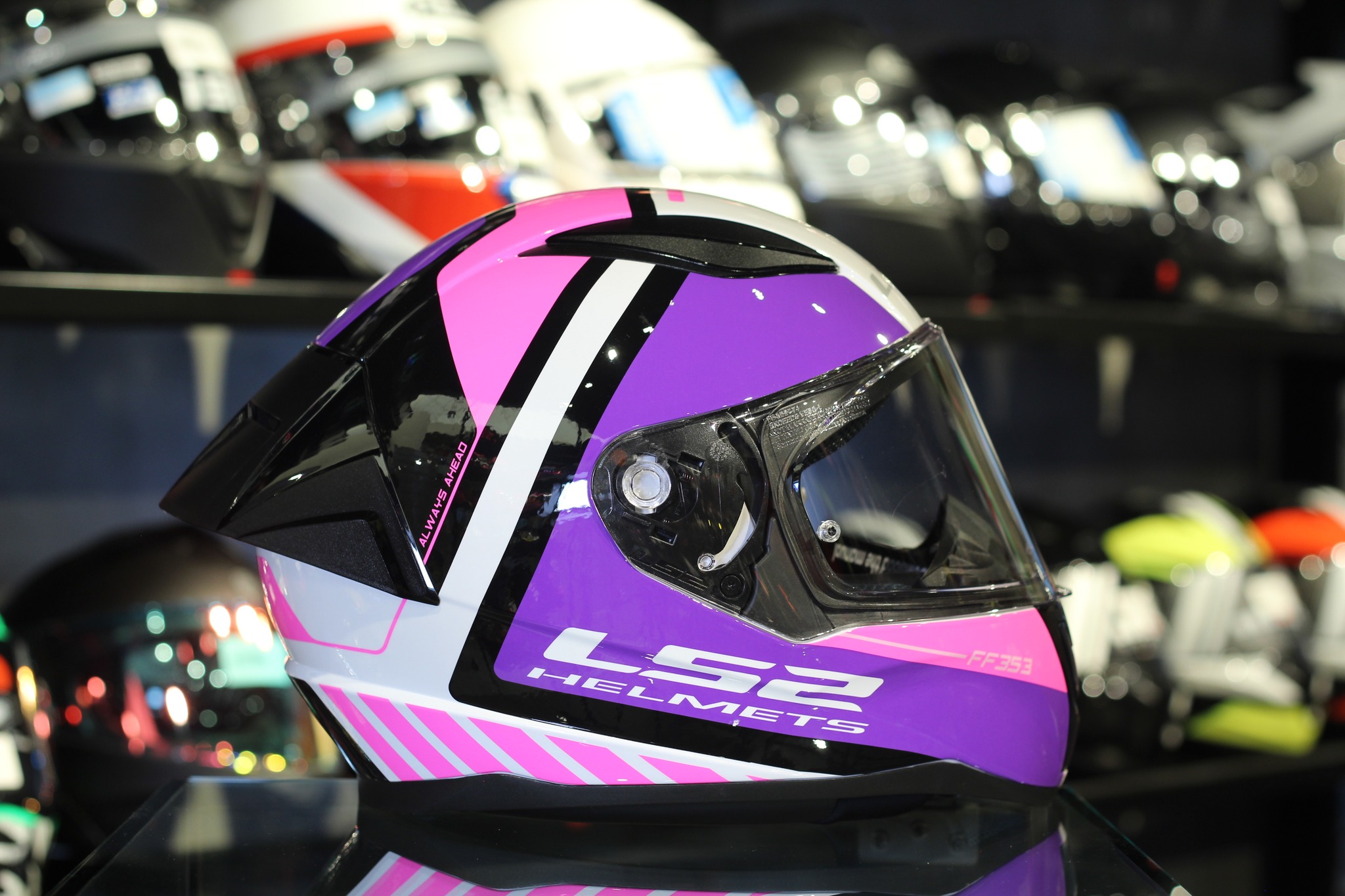 Motos DF - Casco LS2 Rapid II Blink Fucsia $2,090 pesos. 💳 𝙋𝙖́𝙜𝙖𝙡𝙤 𝙖 𝟲 ...