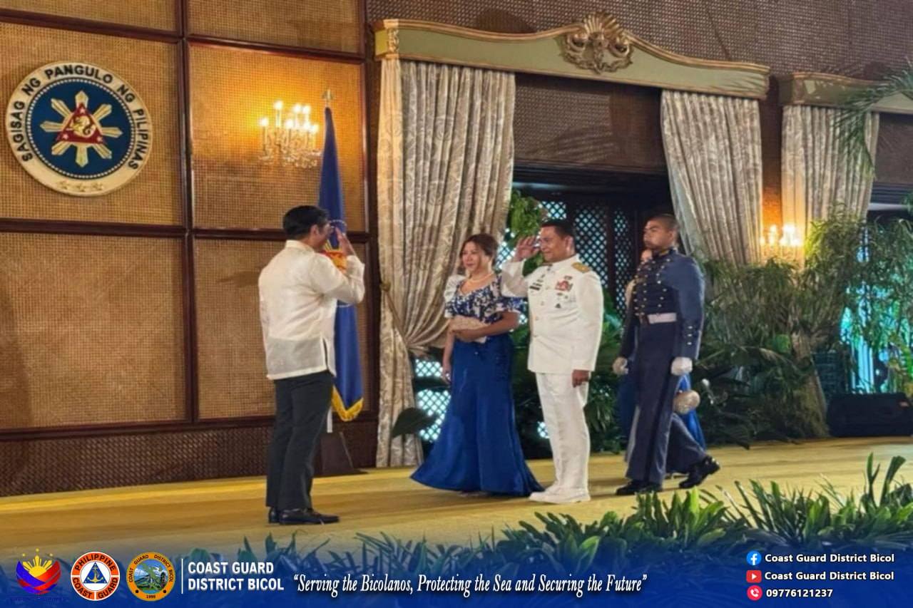 LOOK: Commodore Ivan E Roldan... - Coast Guard District Bicol | Facebook