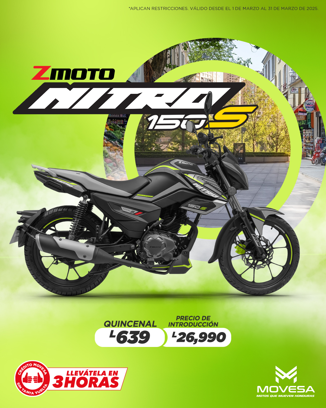 Movesa - Ligera, potente y lista para la acción. ⚡La nueva Nitro 150S ...