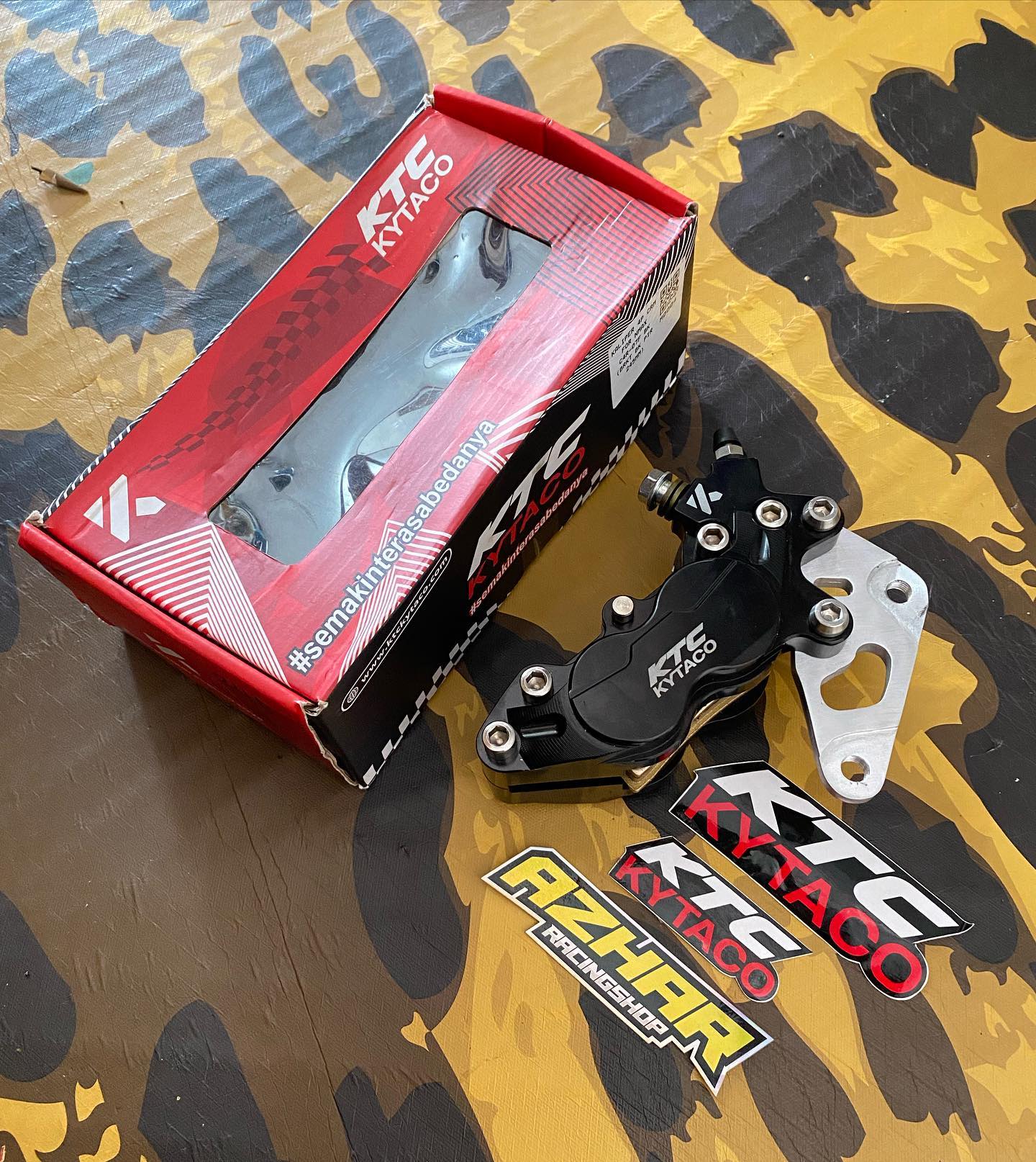 Azhar_racing - ️KALIPER KTC 4P ⚫️ ️BREKET CUSTOM 300MM PNP MXKING 📌 Kab ...
