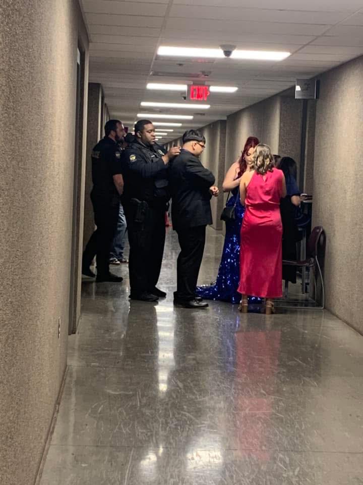 Garden - PROM PREP PATROL | School Resource Officer Foster was spotted ...