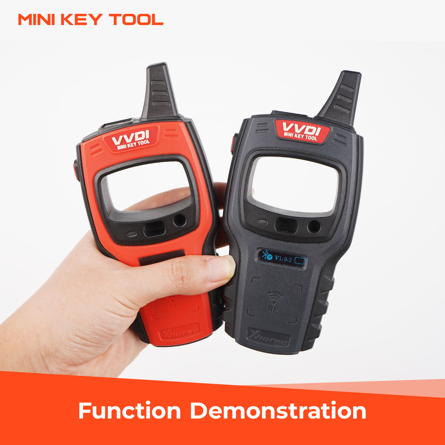 Mini key tool for quick transponder cloning and key programming