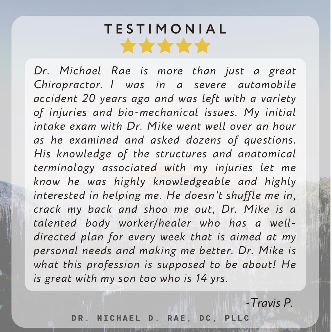 Dr. Michael D. Rae, DC, PLLC, Chiropractor | Boise ID