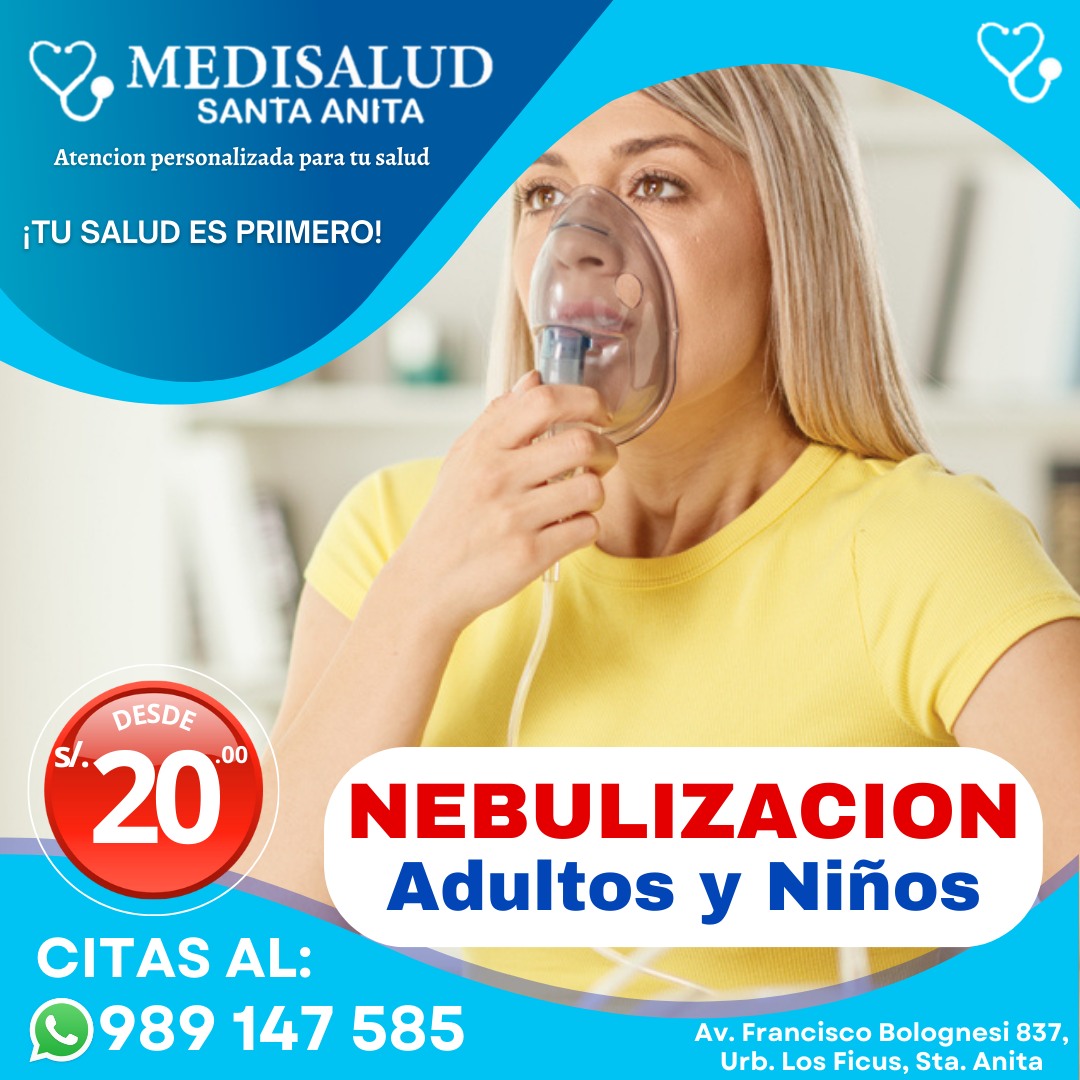 MediSalud - 📌#SabiasQue las nebulizaciones buscan facilitar la ...