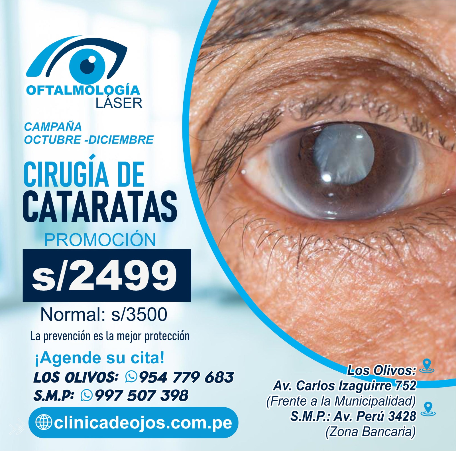 Clínica de Ojos Oftalmic Laser - Gran Campaña Gratuita - Cirugía de ...