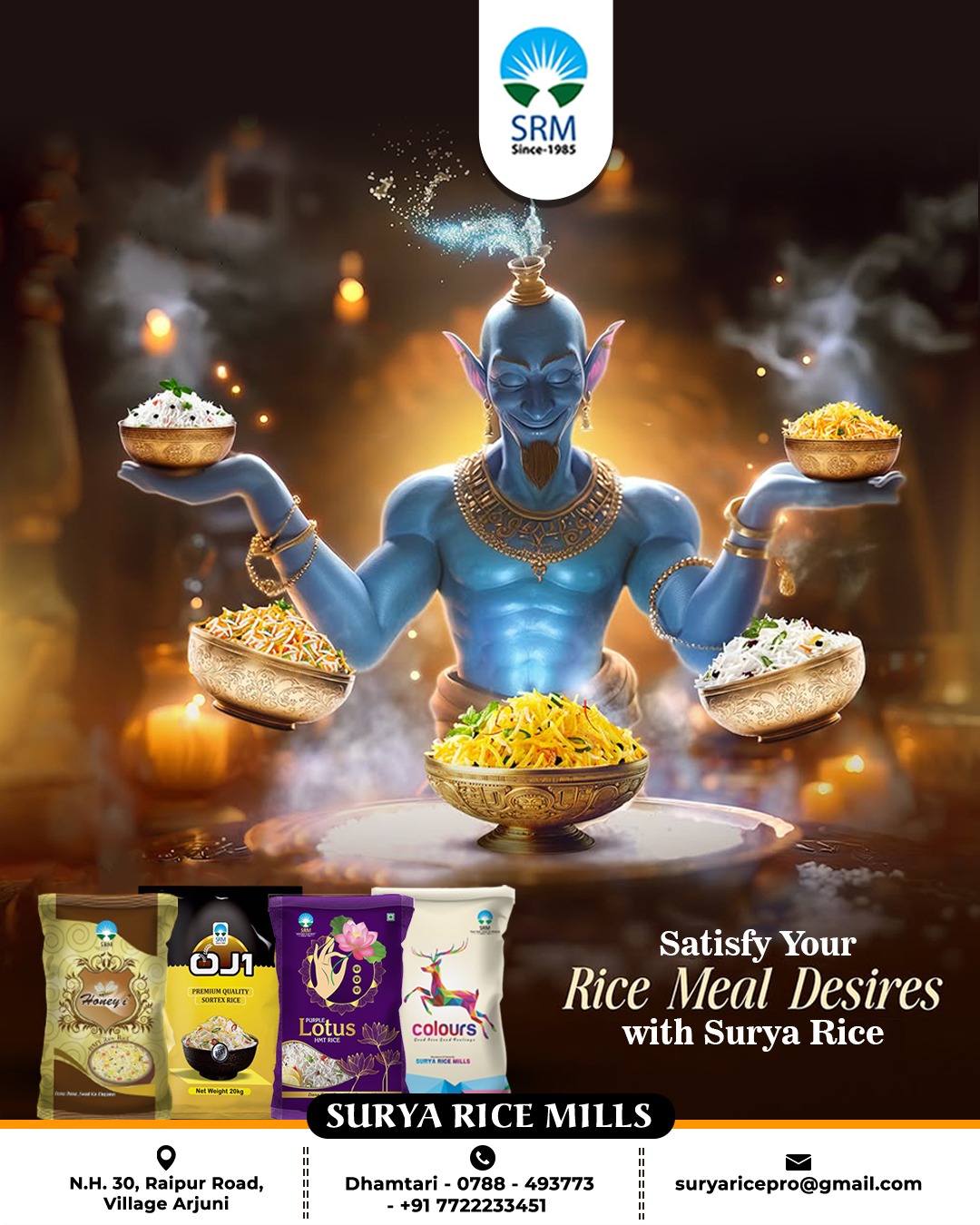 SURYA - Satisfy your rice meal desires with Surya Rice. Be it rice ...