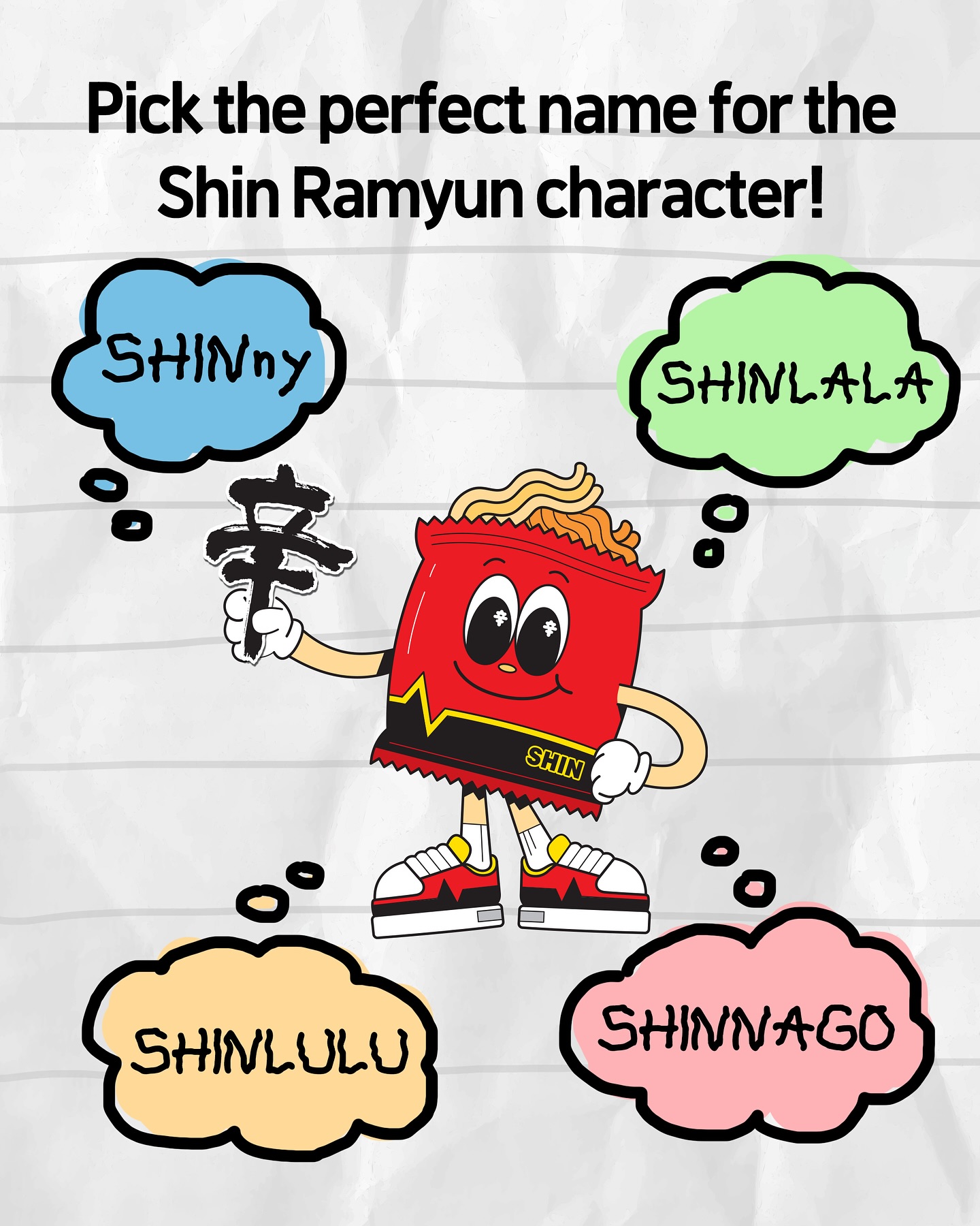 Shin Ramyun Noodles