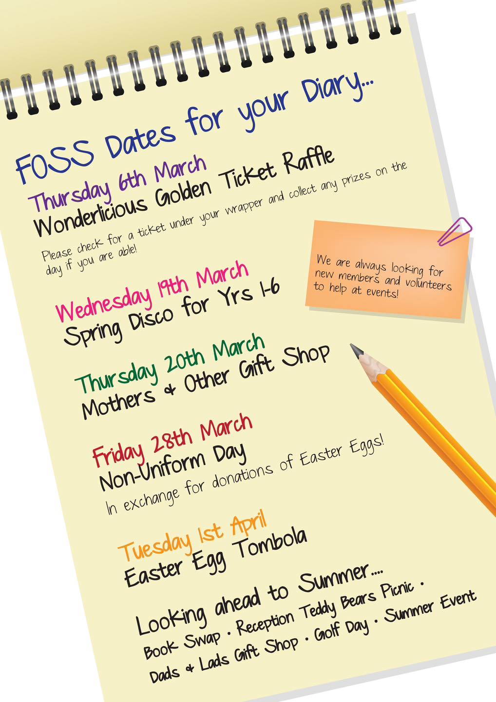 Friends of Shelley School - It is an incredibly busy term for FOSS, all ...