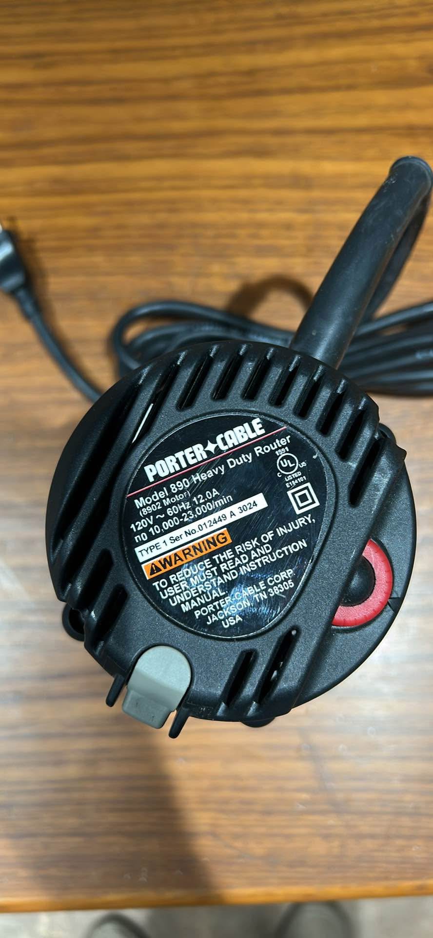 Porter cable router motor - Routers - St. Clair Shores, Michigan ...