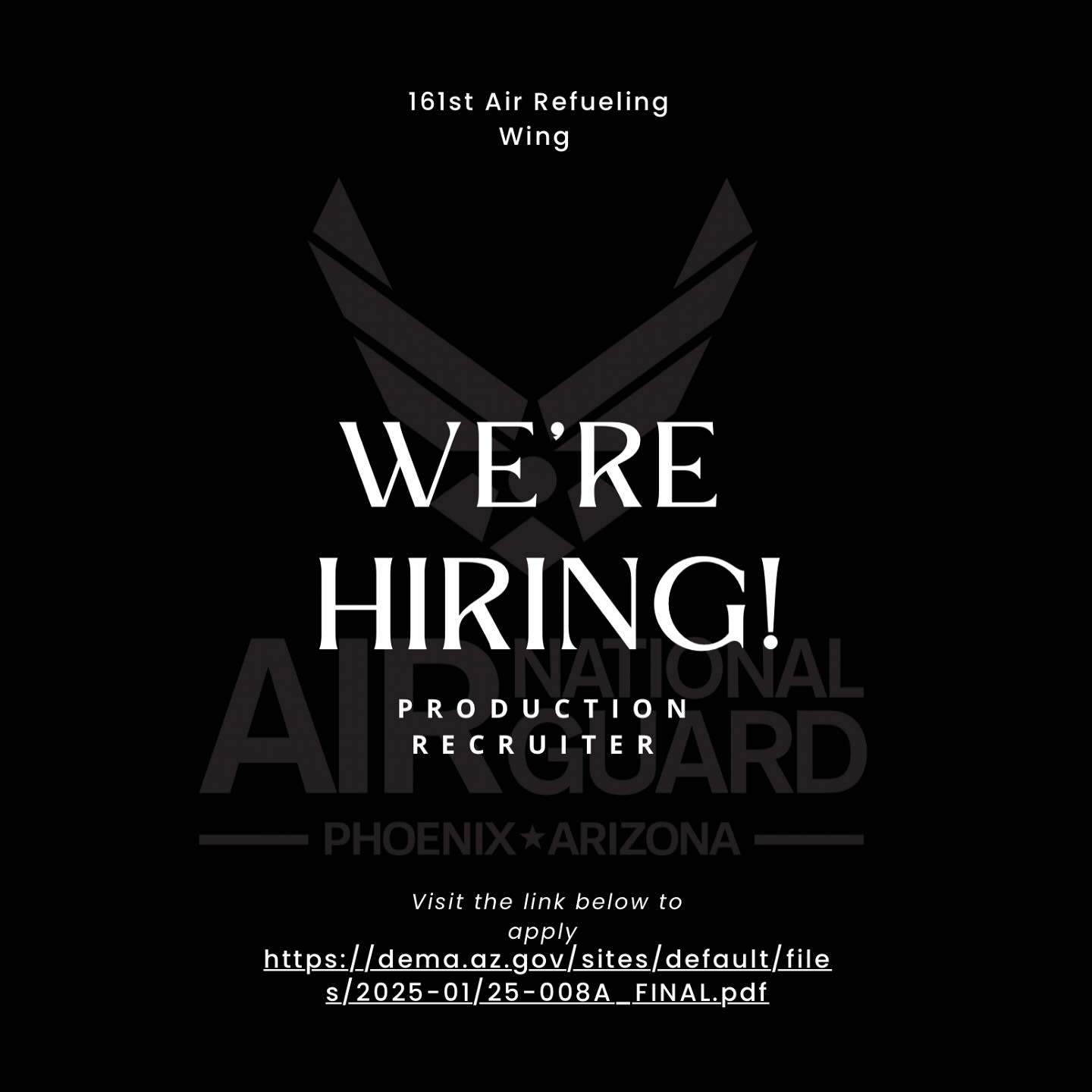 Arizona Air National Guard Recruiting | Phoenix AZ