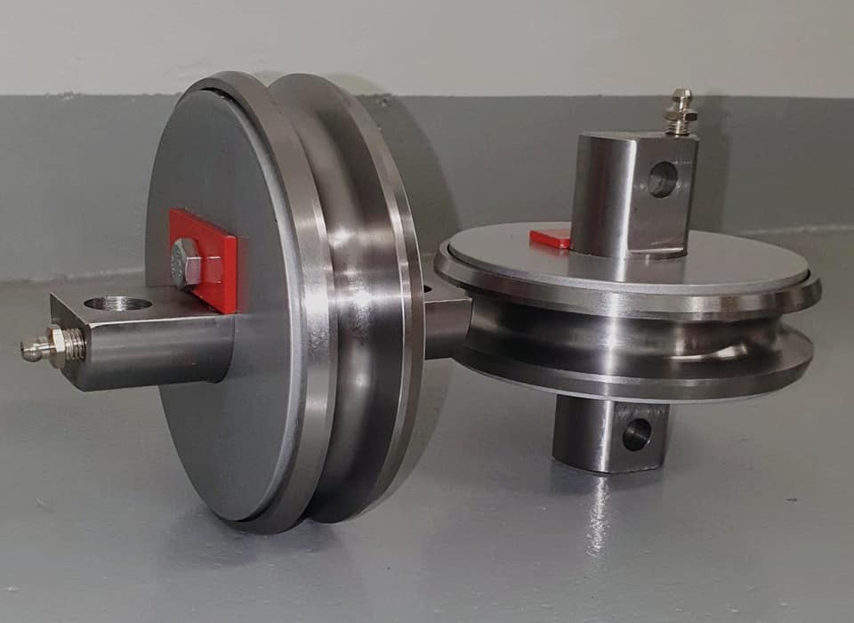 Rocoscope - Wheel pulleys for Sandvik Axess Rig proudly... | Facebook