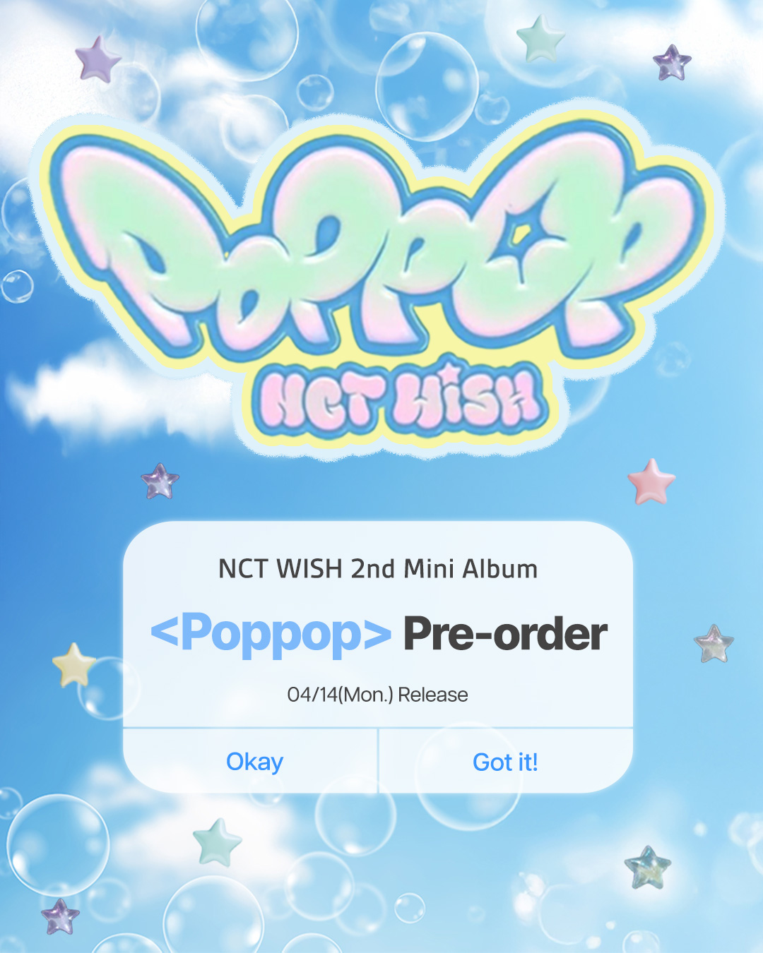 NCT WISH poppop namil ジャカルタ サイン会 6枚セット NCT WISH