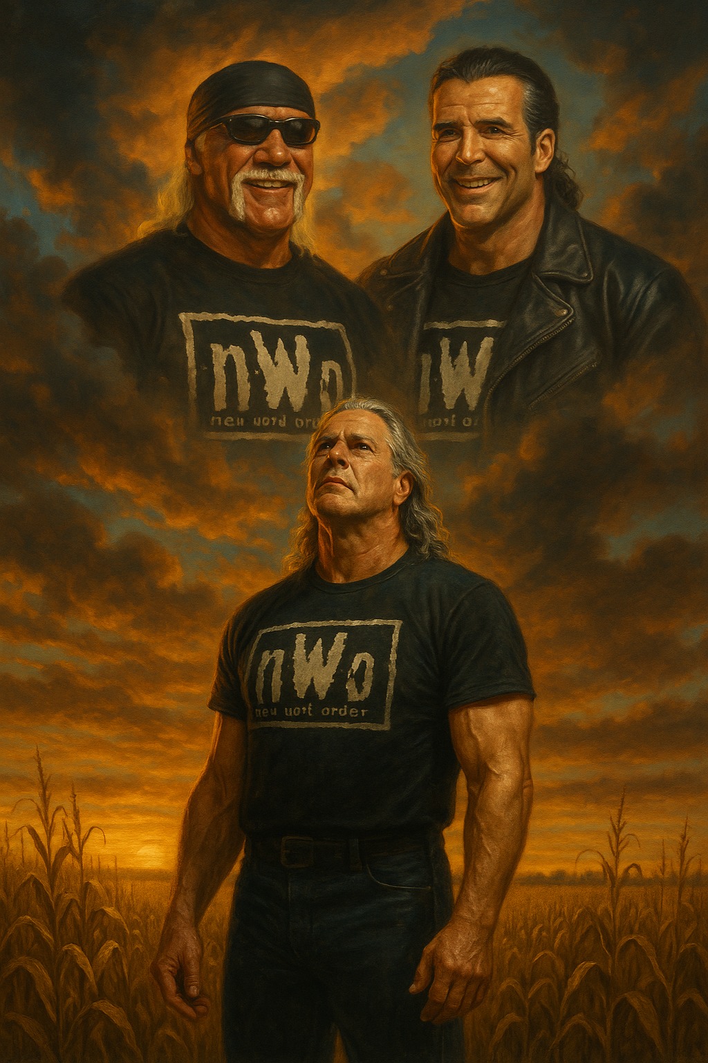 Who are the NWO members in the picture?