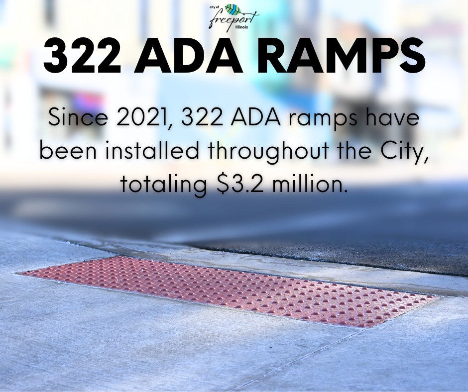 City - DID YOU KNOW? In the last 4 years, 322 ADA ramps have been ...