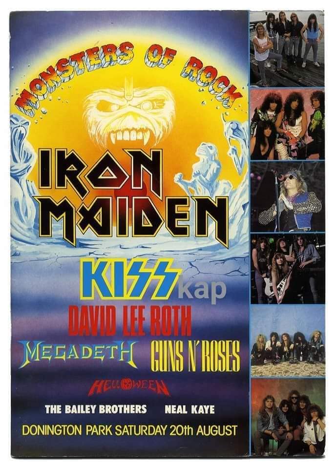 There are festival lineups And then there are MONSTERS OF ROCK
