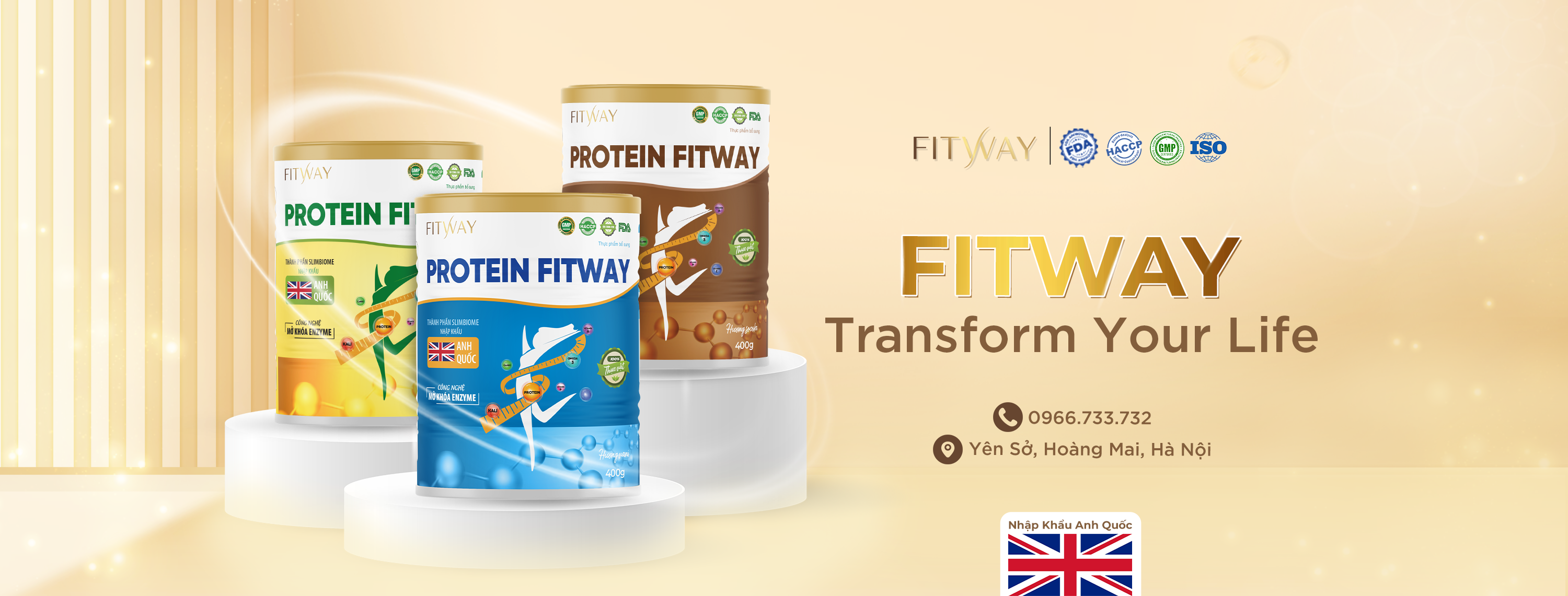 Protein Fitway Huyền Trang Fit | Hanoi