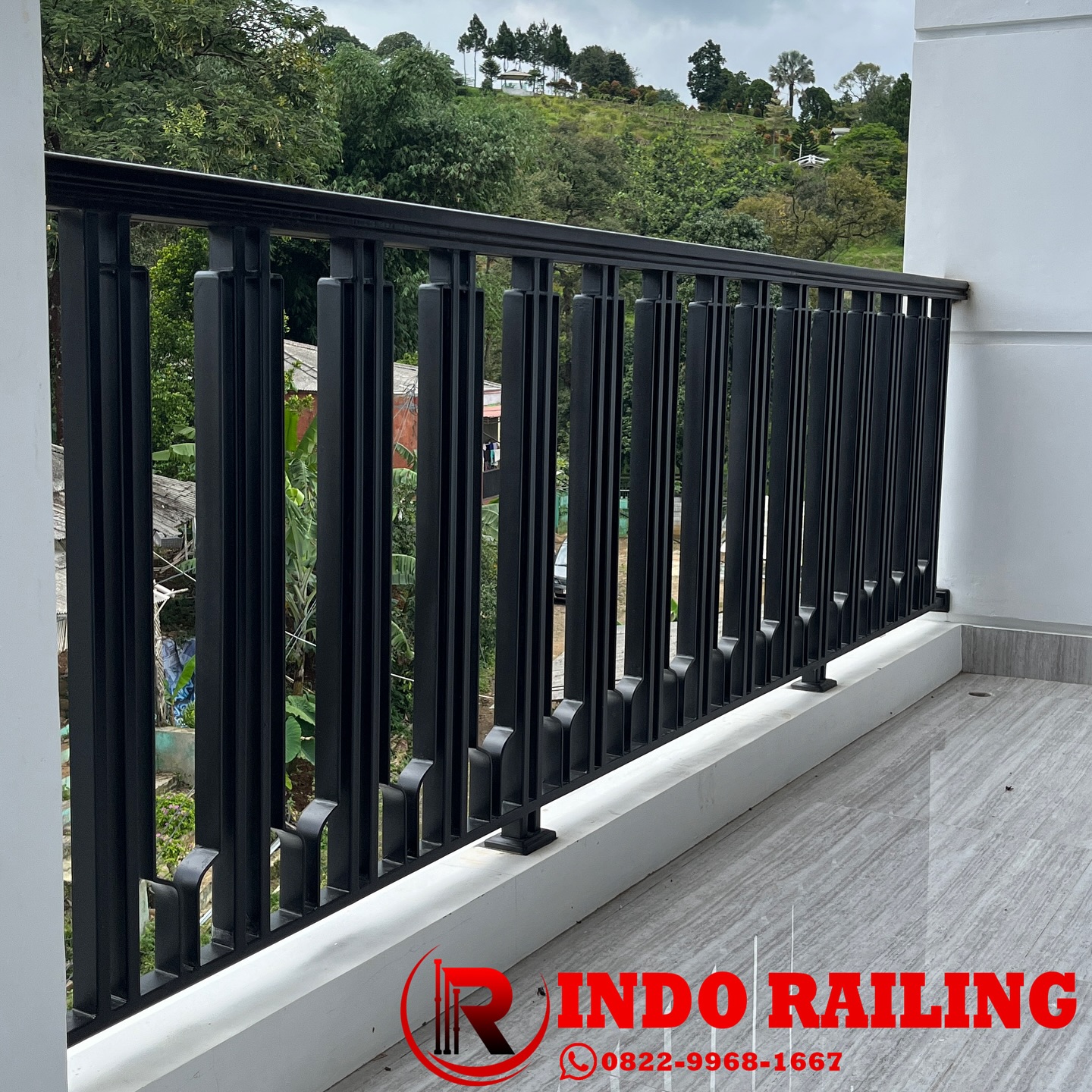 Indo - 💫 Balkon Besi Minimalis Kuat dan Elegan 💫 Projek terbaru kami di ...