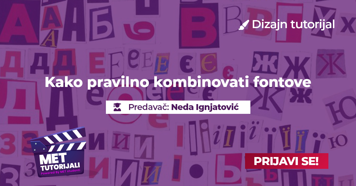 Univerzitet - ⭕️ Kako pravilno kombinovati fontove powered by MET ...