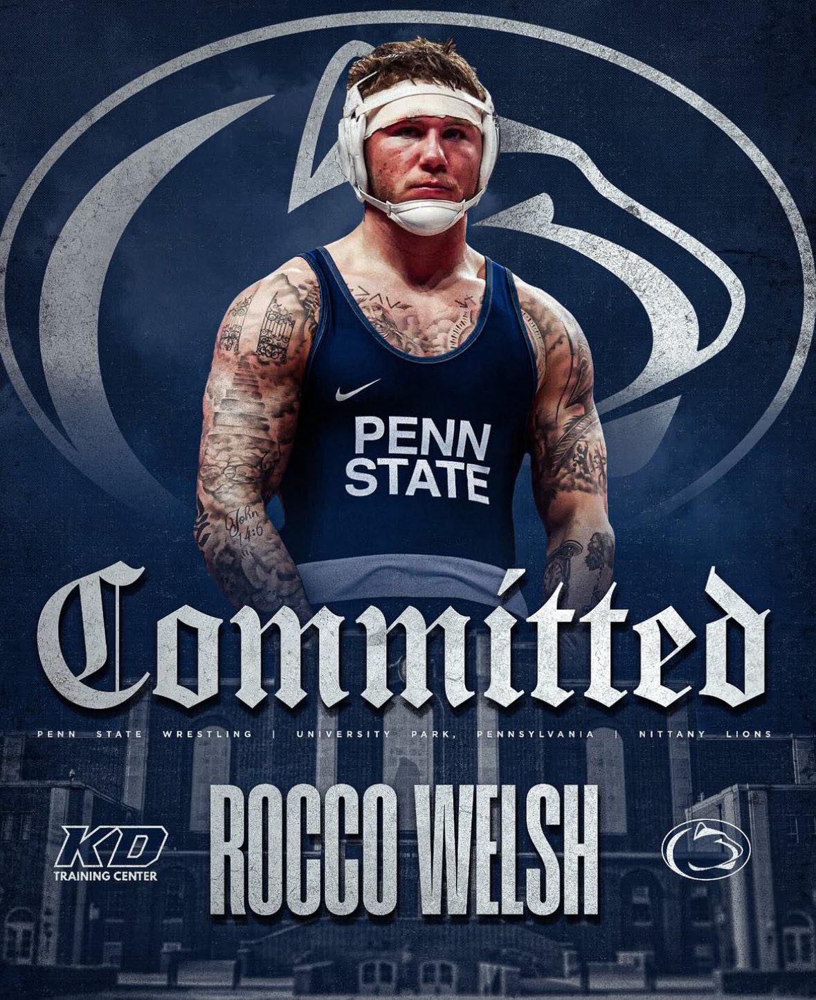 That's OUR Rocco! Welsh wins his first Big Ten title with a