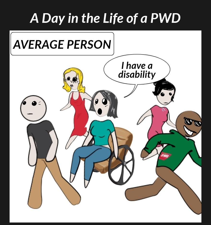 A Day - COMIC STRIP A Day in the Life of a PWD (Person With a ...