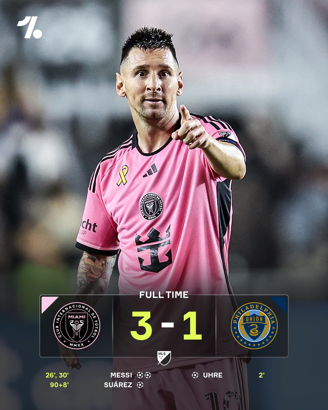 Onefootball - A Lionel Messi masterclass seals the win for...