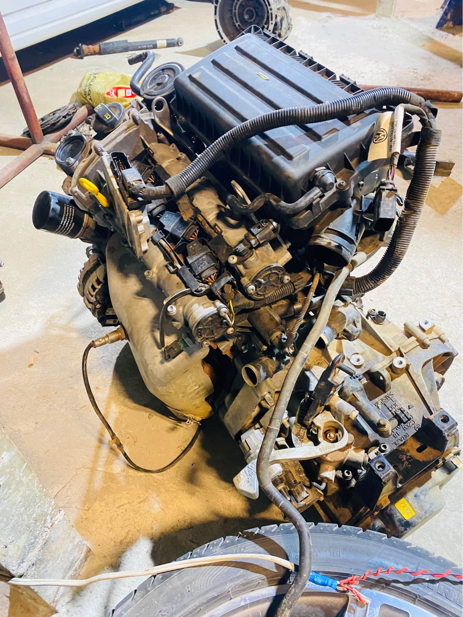 VW AUDI POLO 1.4L PETROL CLP COMPLETE ENGINE FOR SALE - Car Engines ...
