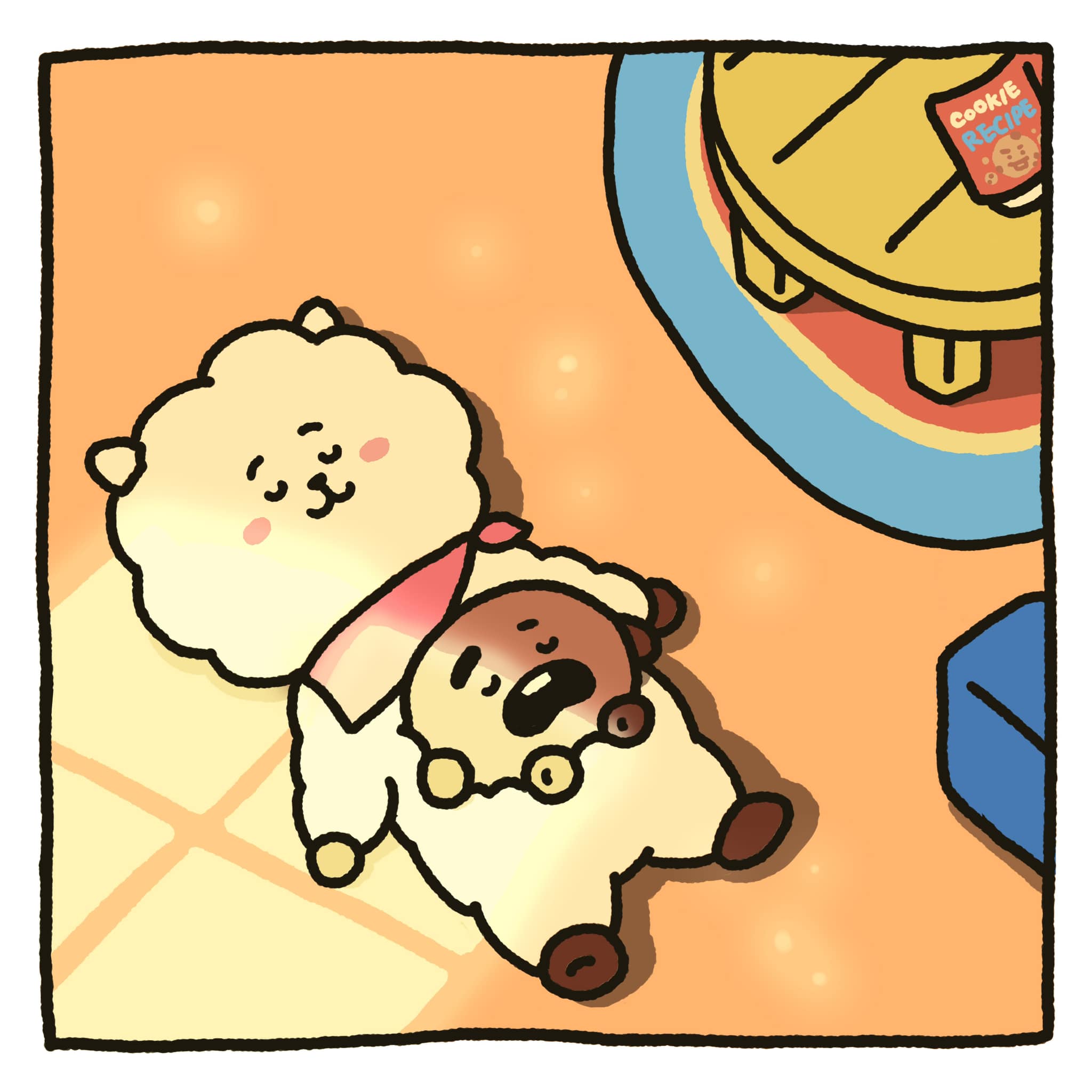Naptime.. found SHOOKY's own spot! ☁️ お昼寝の時間..SHOOKY専用