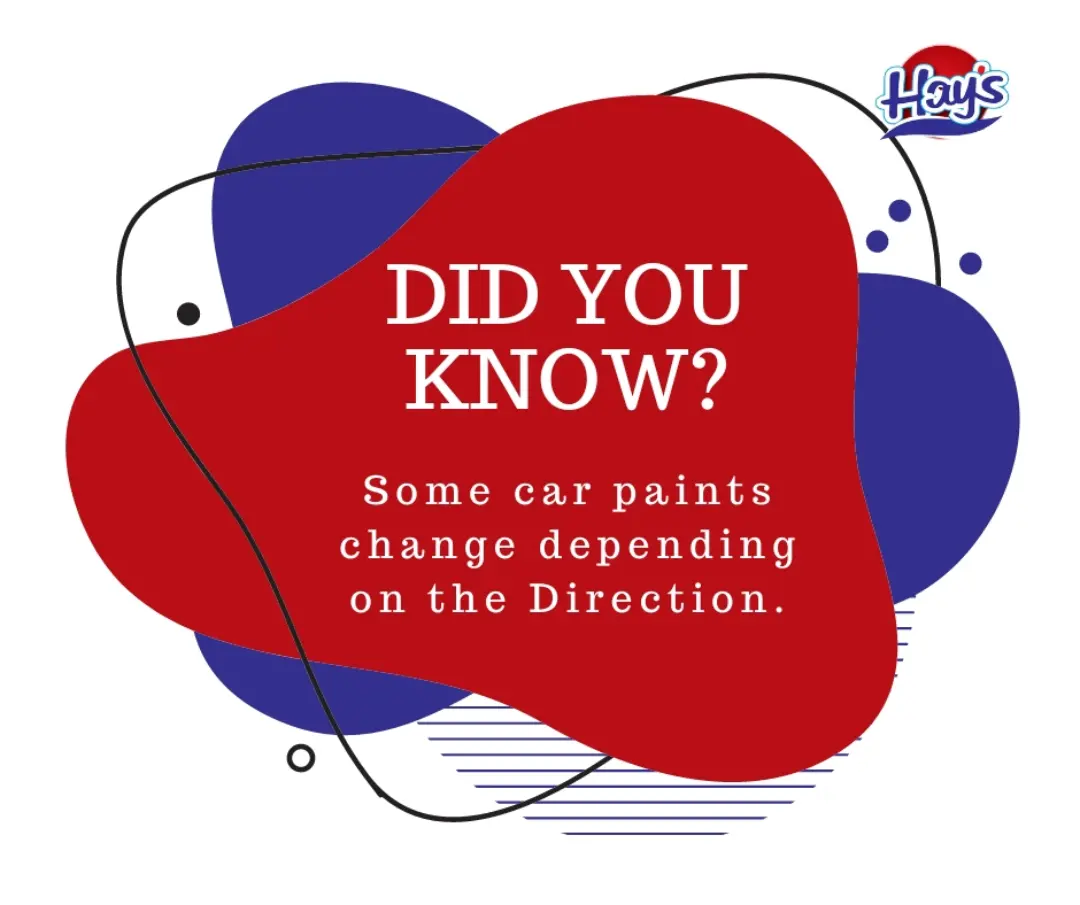 Samhays - Did you know? Color-shifting car paints change color due to ...
