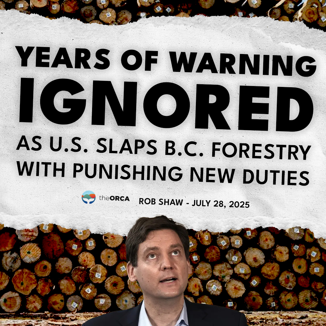 The U.S. just hit B.C. forestry... - Conservative Party of BC | Facebook