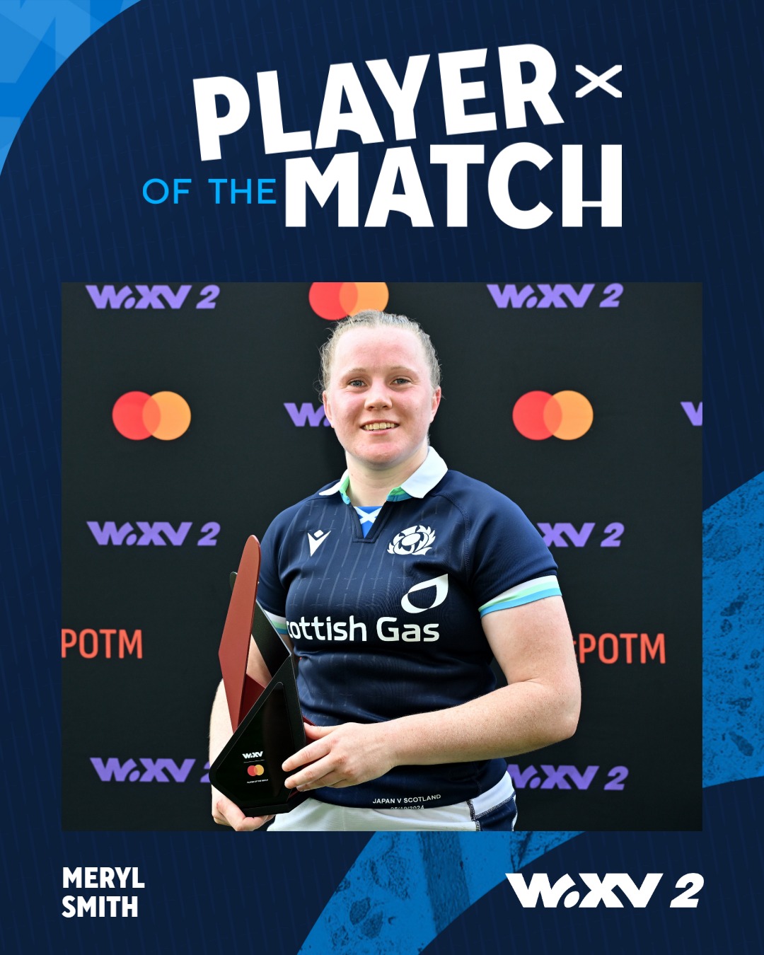Scottish Rugby - Meryl earns today’s Mastercard Player of...