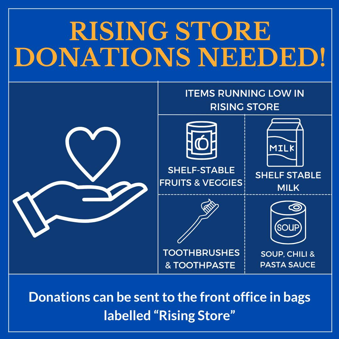Rising - ‼️Rising Store is running low on some essential items! -Canned ...