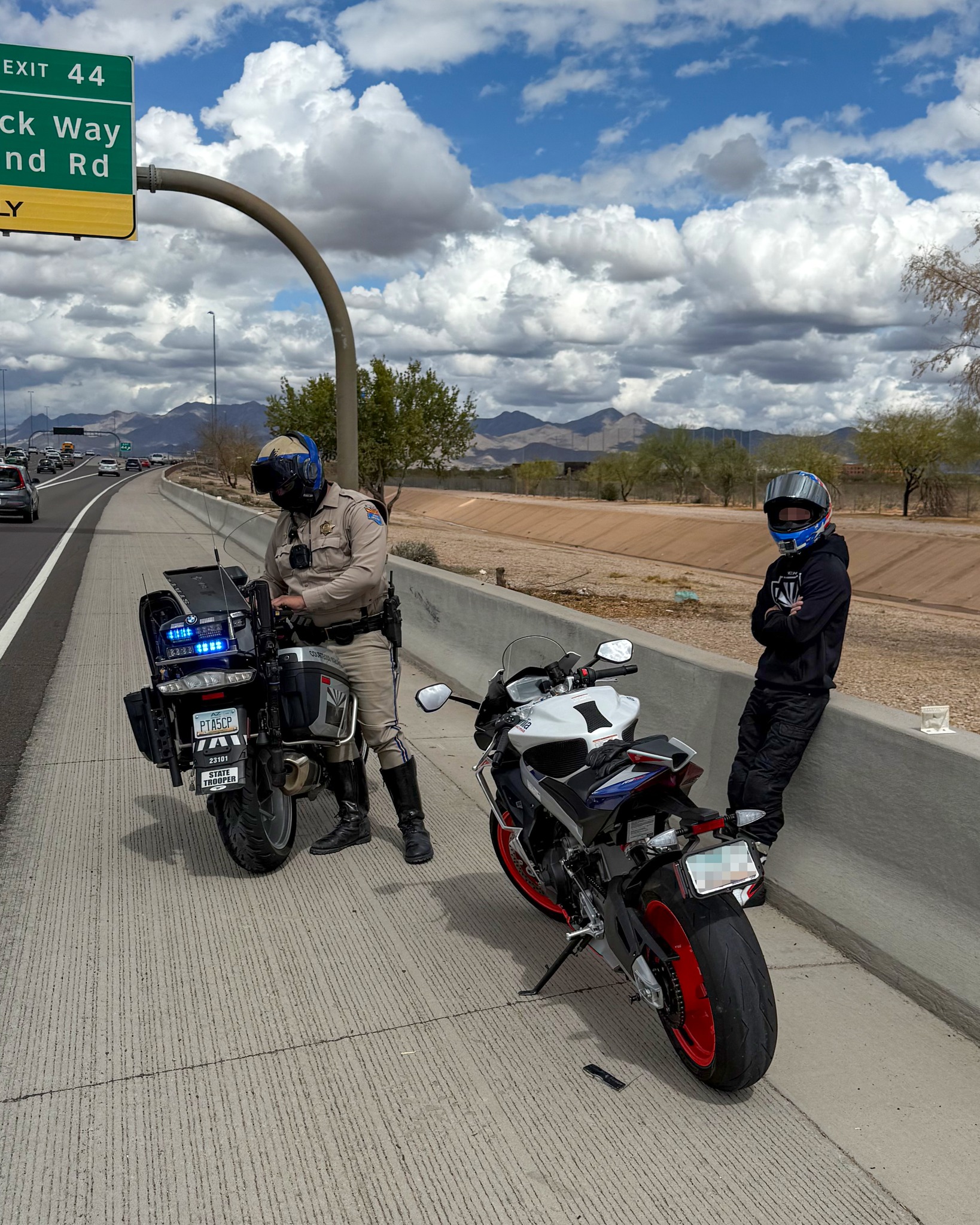 Arizona - On Wednesday, March 12, Arizona Highway Patrol motorcycle ...