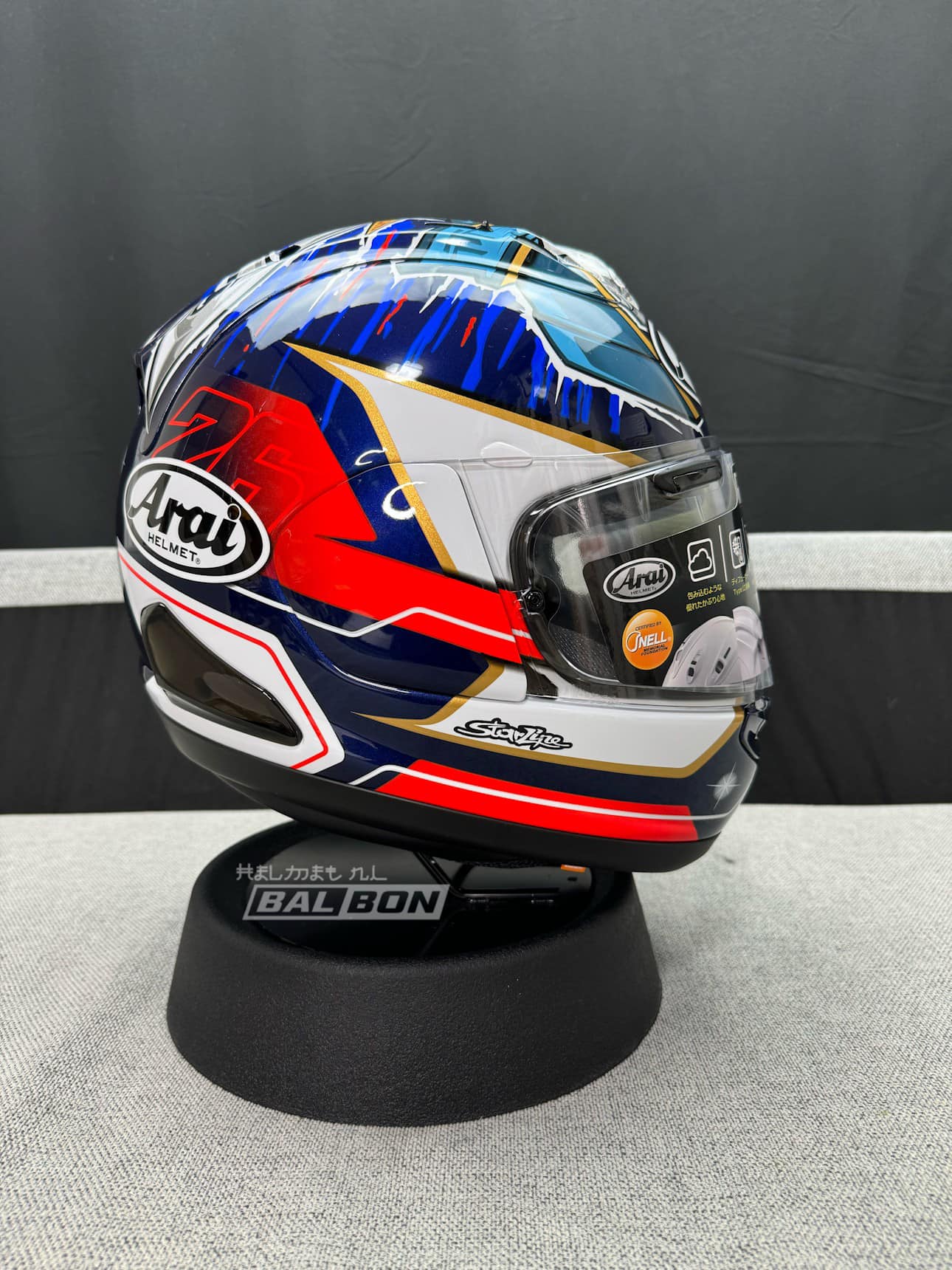 Sold?? Arai RX7X Cadalora Restyle+Proshade Thanks boss Kevin Sur 