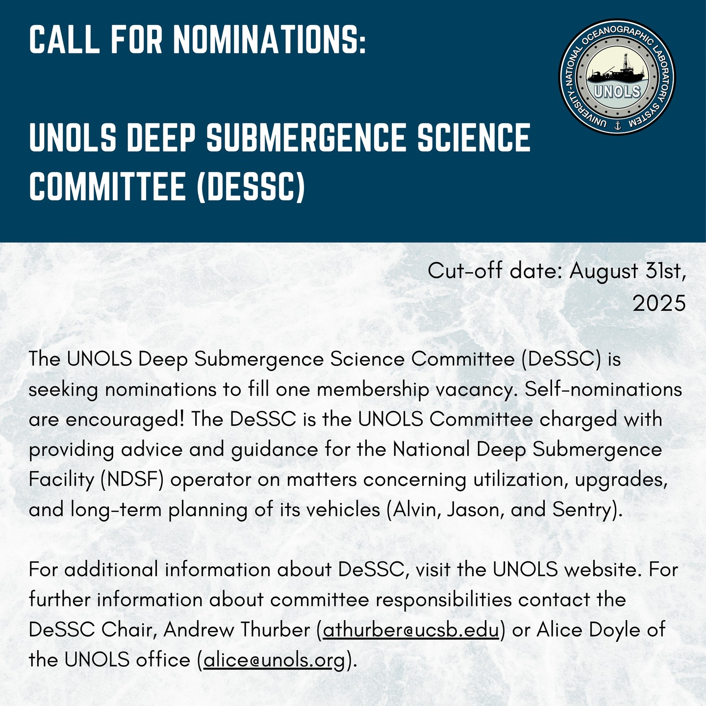 University-National Oceanographic Laboratory System (UNOLS)