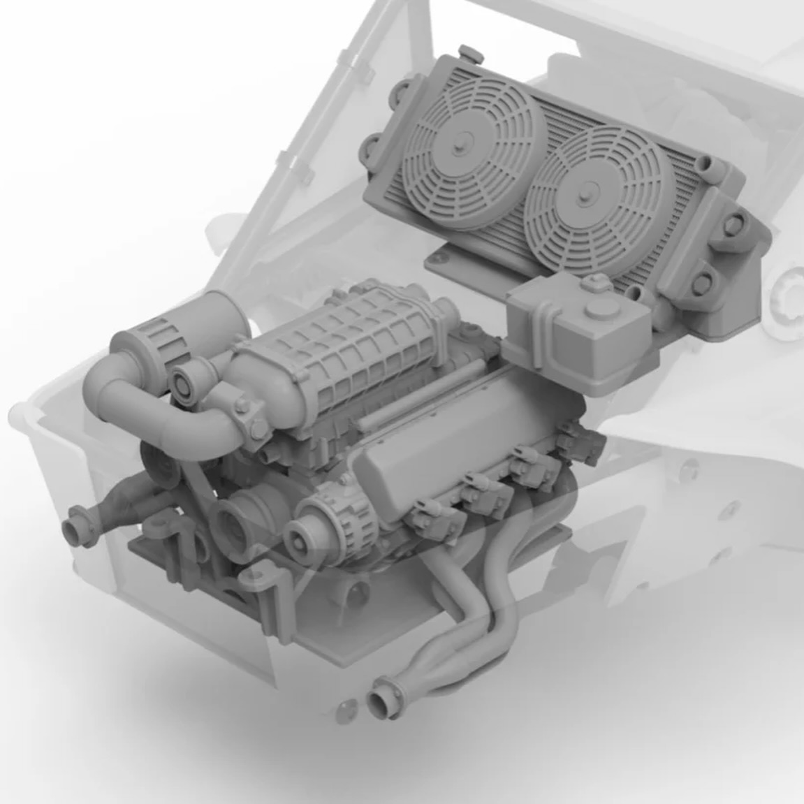 Knight Customs - The Optic V8 engine & supercharger is a... | Facebook