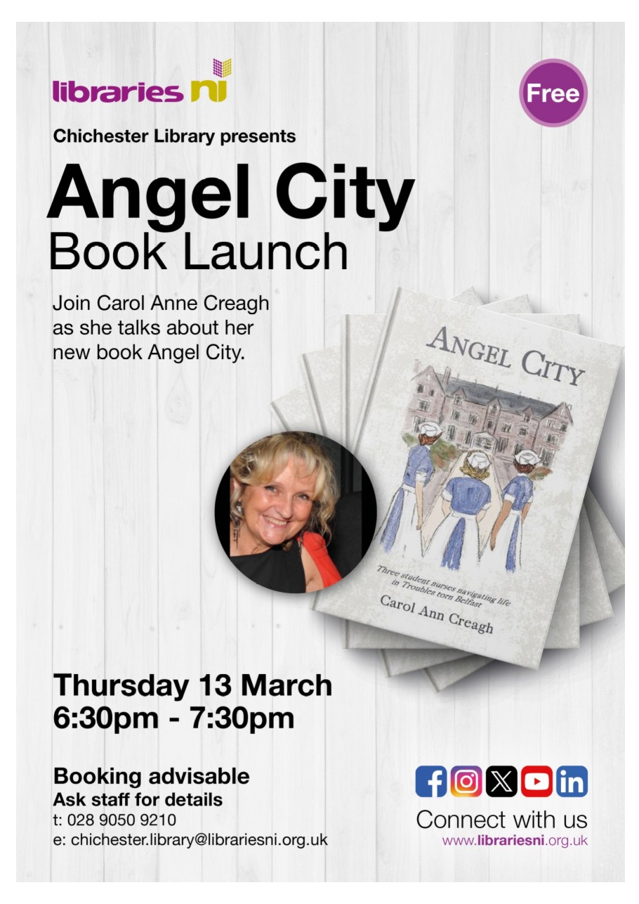 Libraries in Belfast - Chichester Library invites you to the Angel City ...