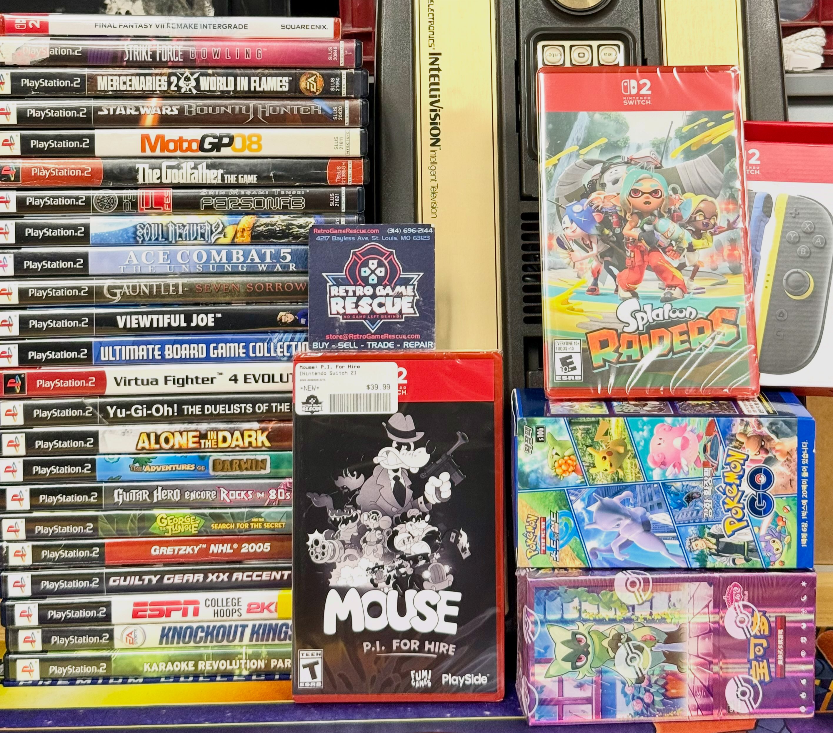 New Nintendo Switch releases at Retro Game Rescue