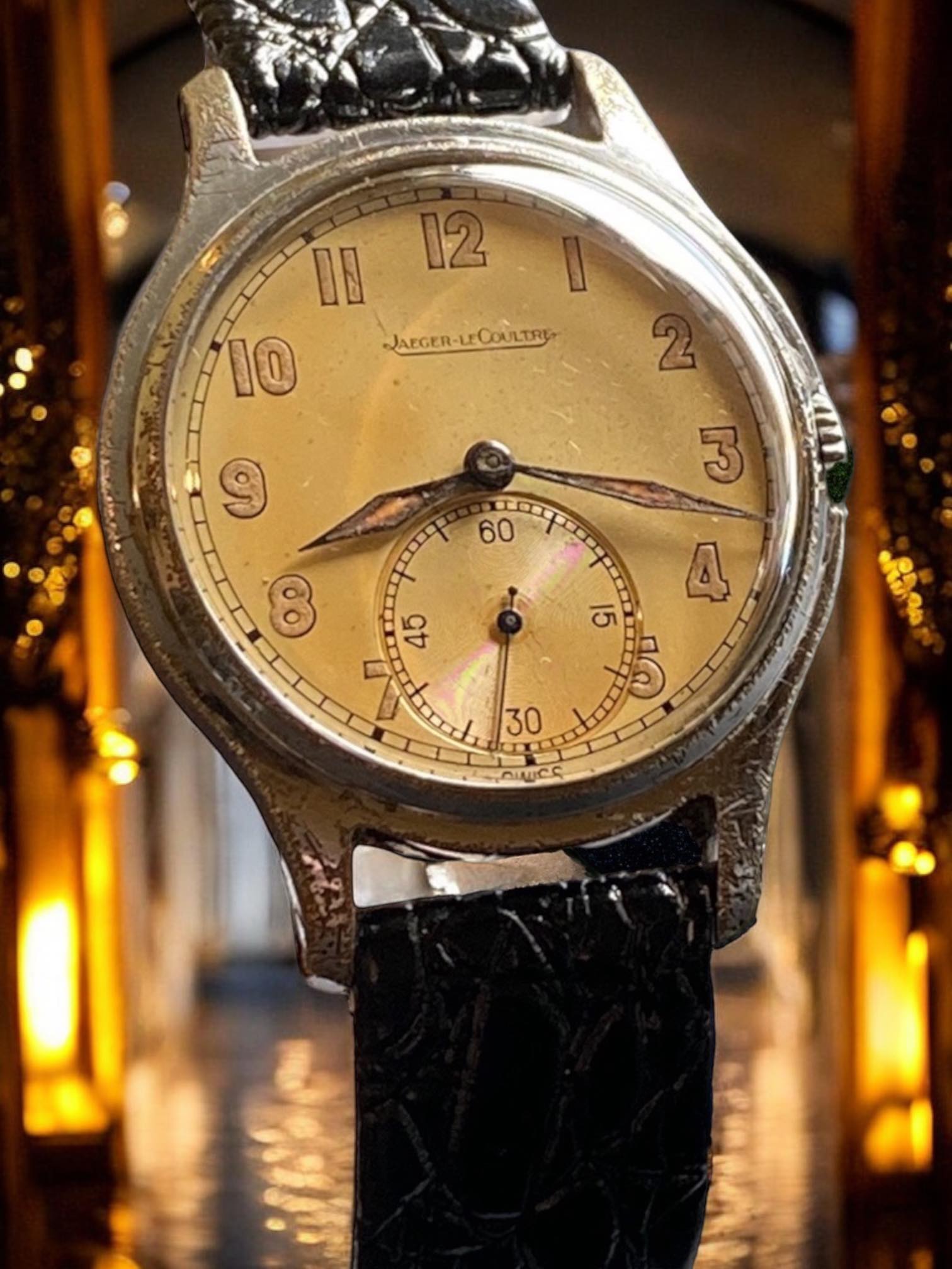 Outside new, inside old, I love Mariage watches, here a Jaeger le 
