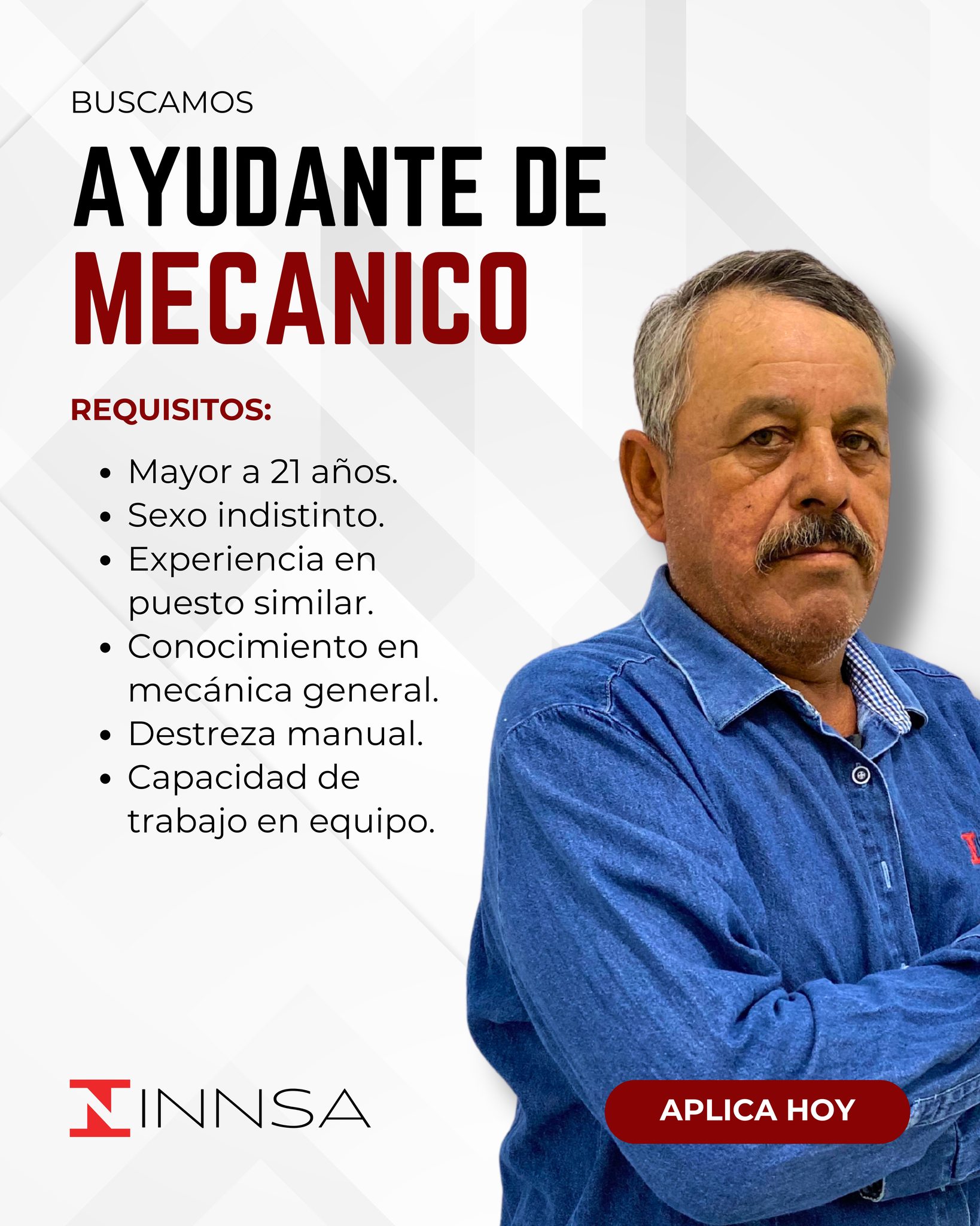 INNSA Reclutamiento | Nuevo Laredo