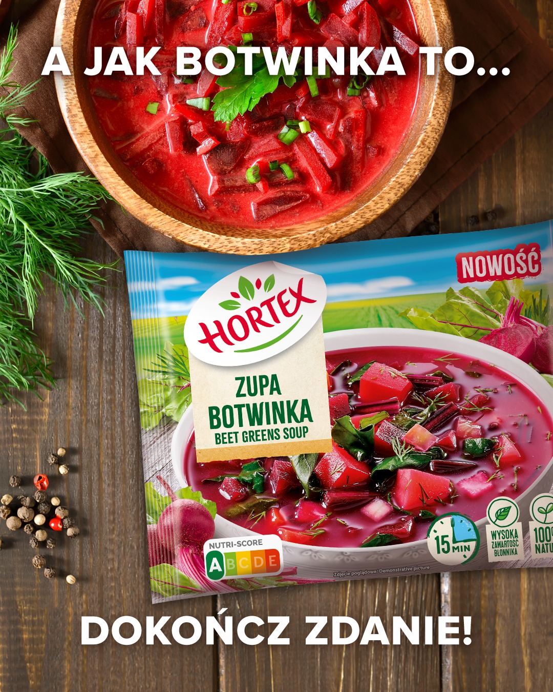 Hortex - Słodycz Leonów płynie ze 100% owoców i marchewek! Matka Natura ...
