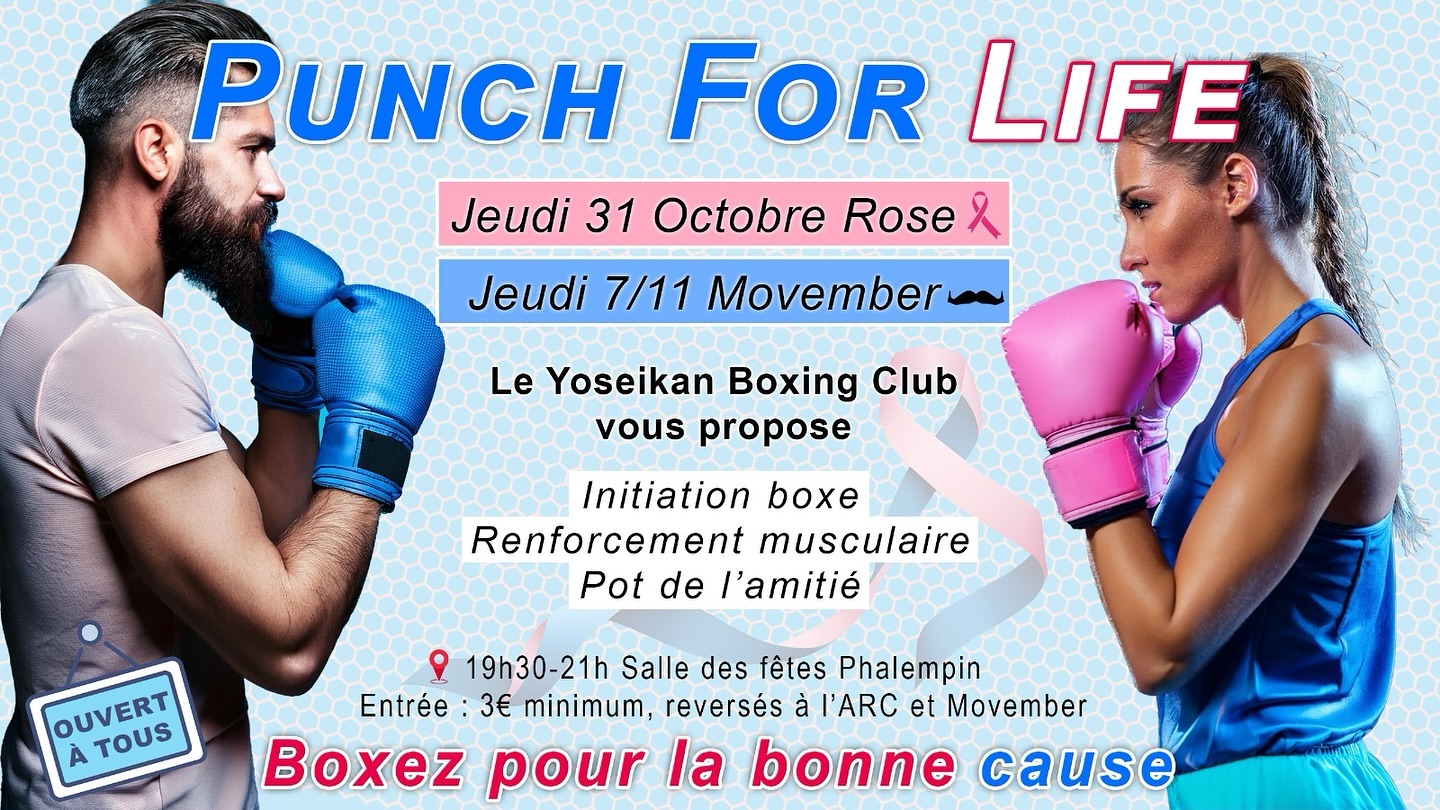 🌸🥊 Boxez pour Octobre... - Yoseikan Boxing Club Phalempin