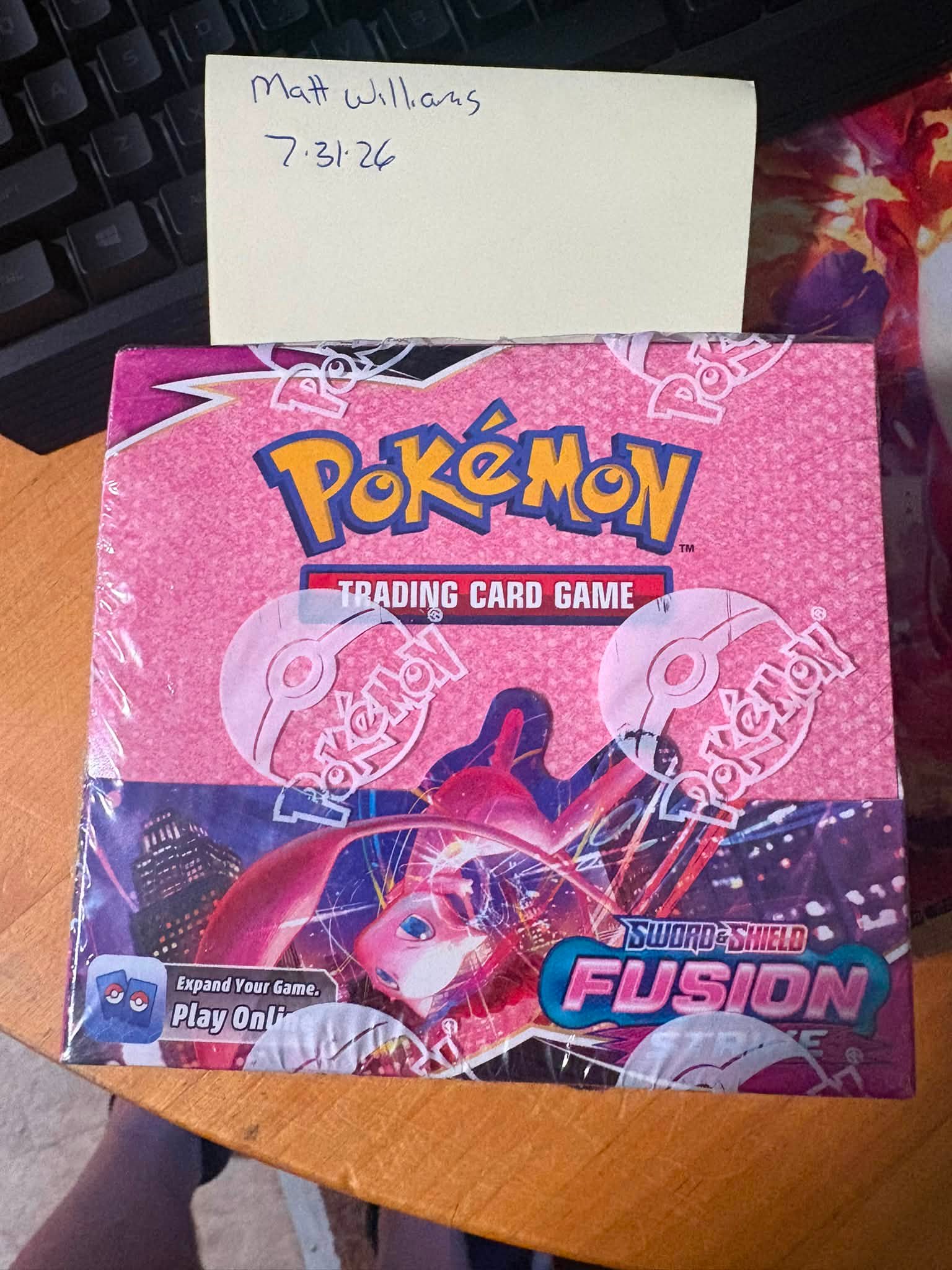 fusion strike booster box price SWSH Pokmon ShieldFusion Strike! Imperfect Fusion Strike Booster Box