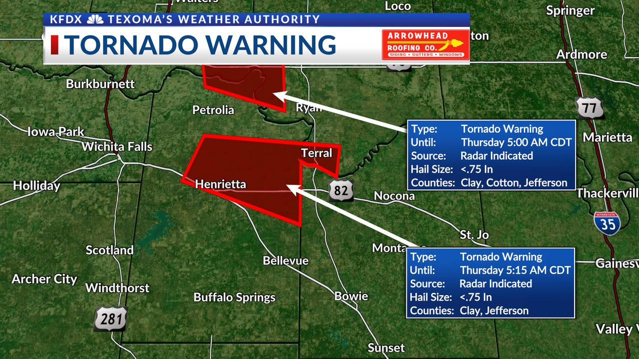 Chief - A Tornado Warning has been issued for portions of Clay County ...