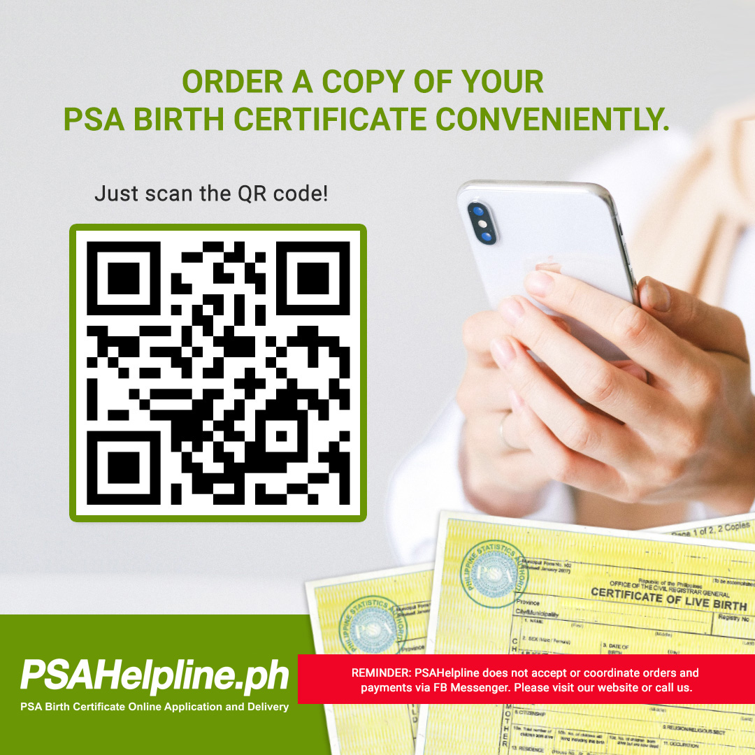 Order your PSA certificates online by... - Citizen Services | Facebook
